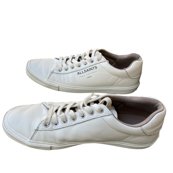 All Saints White Men's Sneakers - Picture 5 of 11